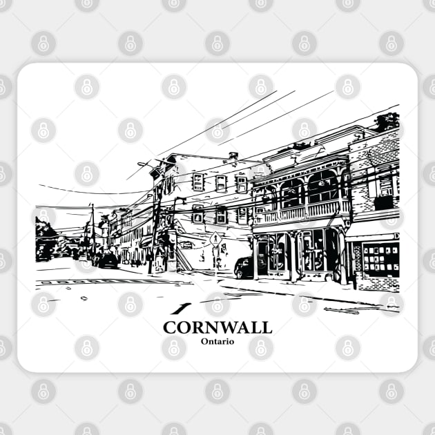 Cornwall - Ontario Sticker by Lakeric